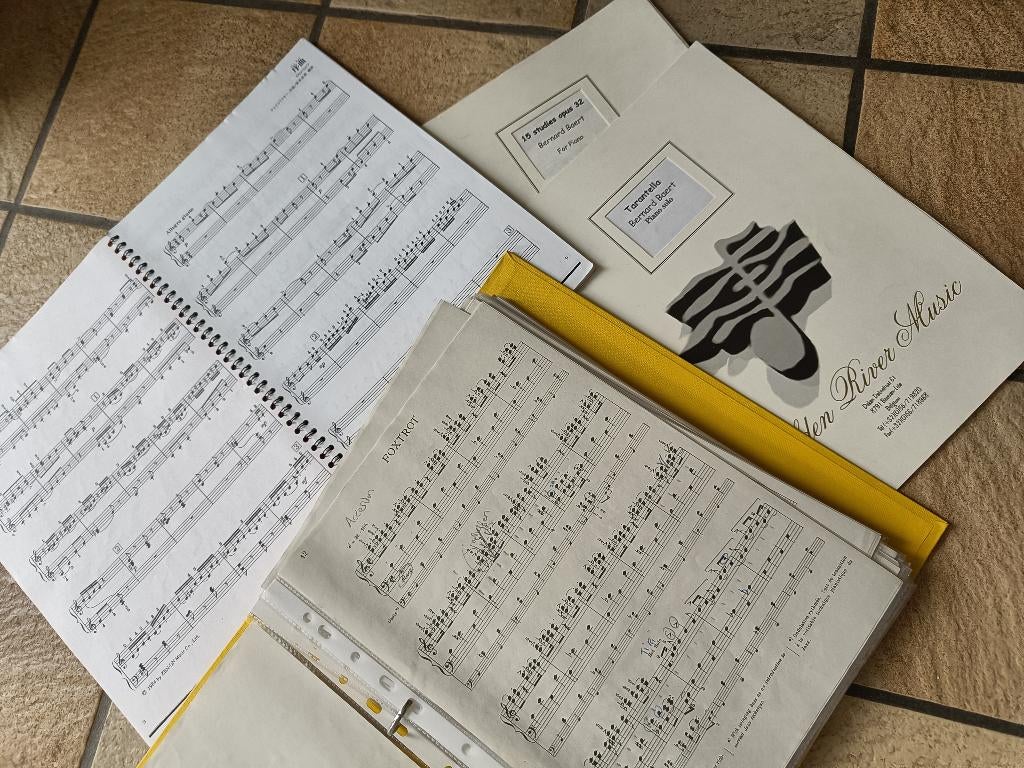 Pianopartituren, Muziek en Instrumenten, Ophalen