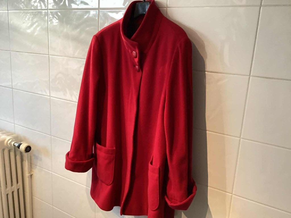 Manteau rouge cerise Sixth Sense, Rouge, Taille 46/48 (XL) ou plus grande, Enlèvement ou Envoi, SIXTH SENSE