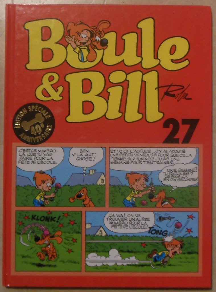Boule et Bil - Edition spéciale 40ème anniversaire, Livres, Enlèvement ou Envoi