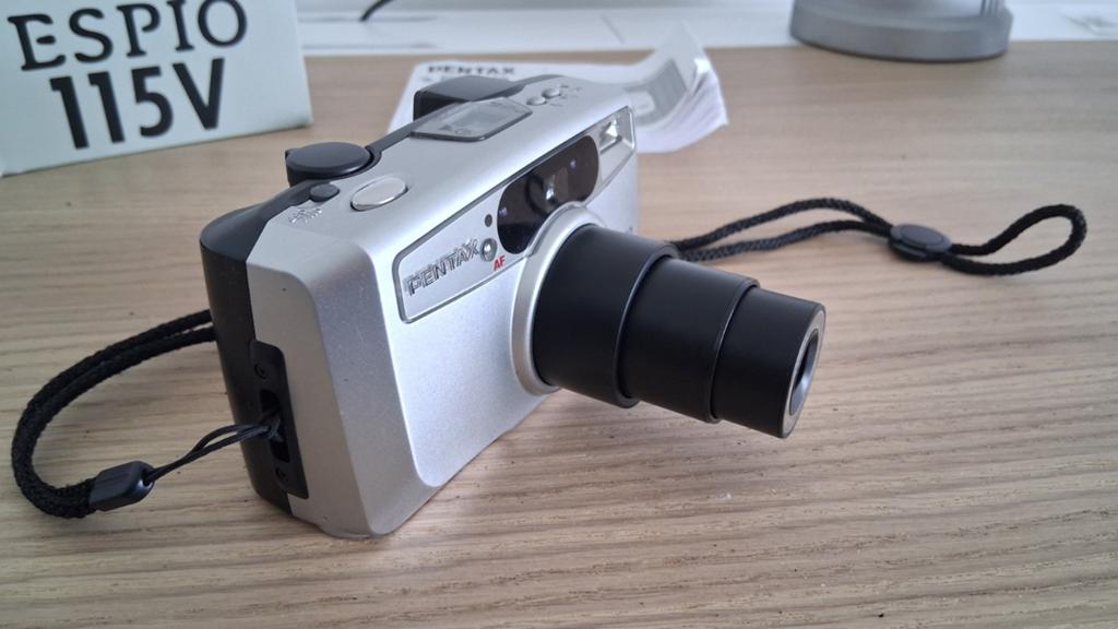 Pentax Espio 115V camera, Ophalen, Zo goed als nieuw, Compact, Pentax