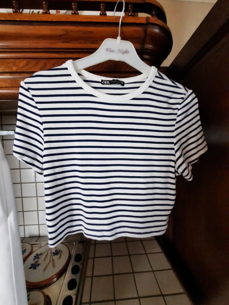 Chemise Zara taille M, Manches courtes, Taille 38/40 (M), Zara, Comme neuf