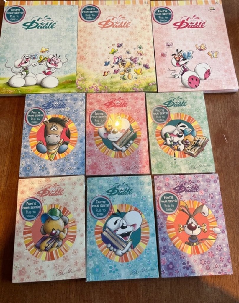 Diddl zomercollectie, Verzamelen, Ophalen, Diddl, Zo goed als nieuw, Papier, Kaart of Schrift