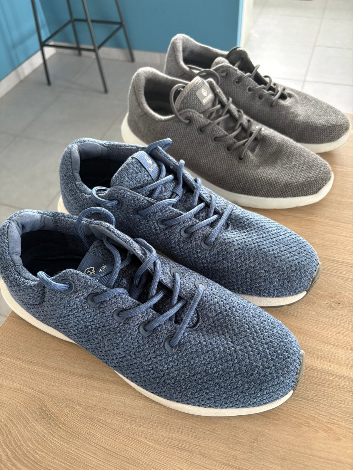 Giesswein sneakers laag wool knit men, Enlèvement, Comme neuf, Baskets