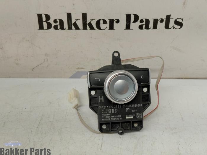 Commutateur MMI d'un Mercedes E-Klasse, -, 3 mois de garantie, Utilisé, -