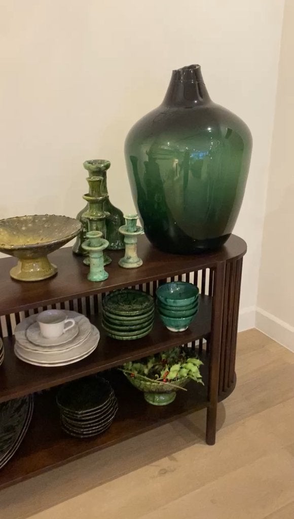 Vase en verre vintage, Enlèvement