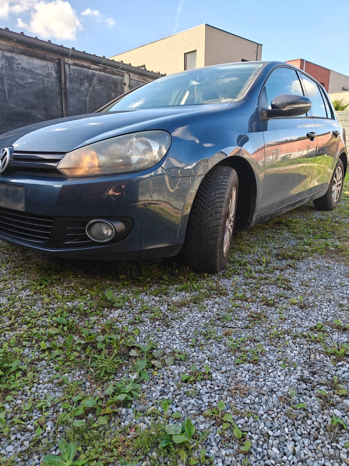 golf 6, Auto's, Voorwielaandrijving, Blauw, Alcantara, 105 kW