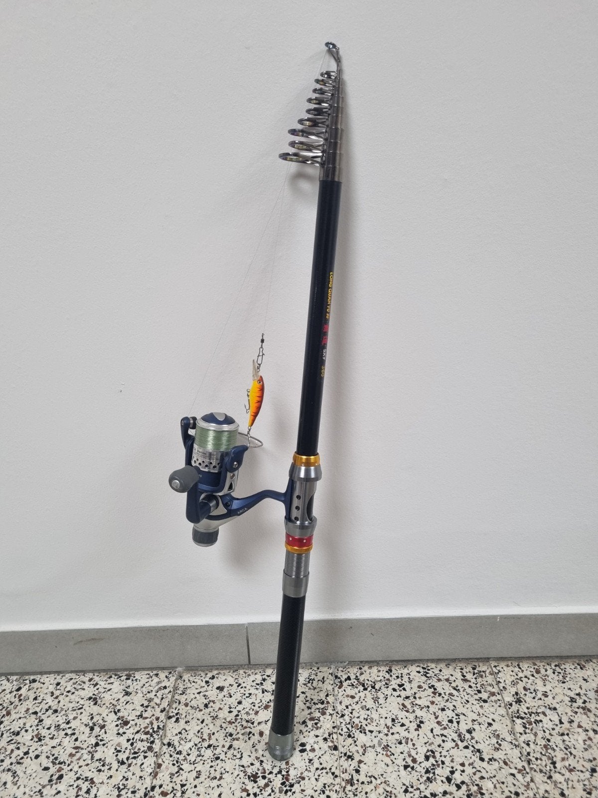 Vishengel 3.30m, Ophalen
