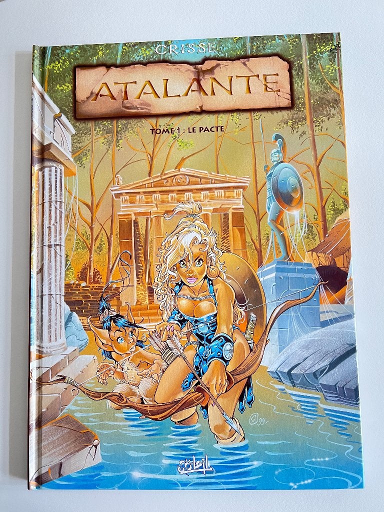 BD Atalante Tome 1 Le pacte, Livres, Enlèvement ou Envoi, Une BD, Utilisé, Crisse