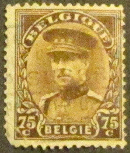 75 centimen OBC 341 afgestempeld, Met stempel, Koninklijk huis, Frankeerzegel, Ophalen of Verzenden