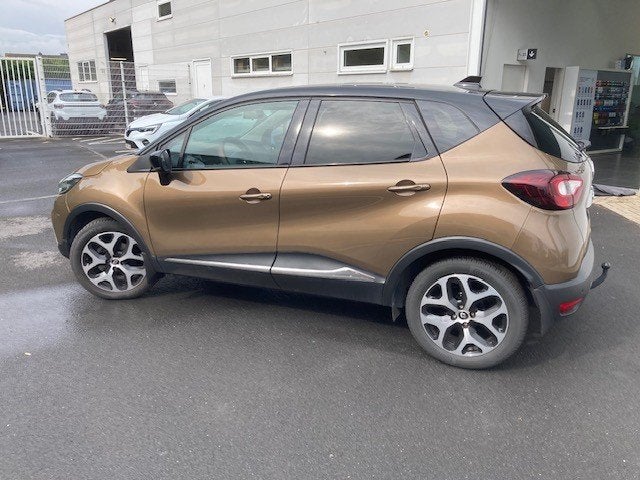 Renault Captur INTENS TCE 120 EDC (bj 2018, automaat), Auto's, Stof, Euro 6, 4 cilinders, Bruin