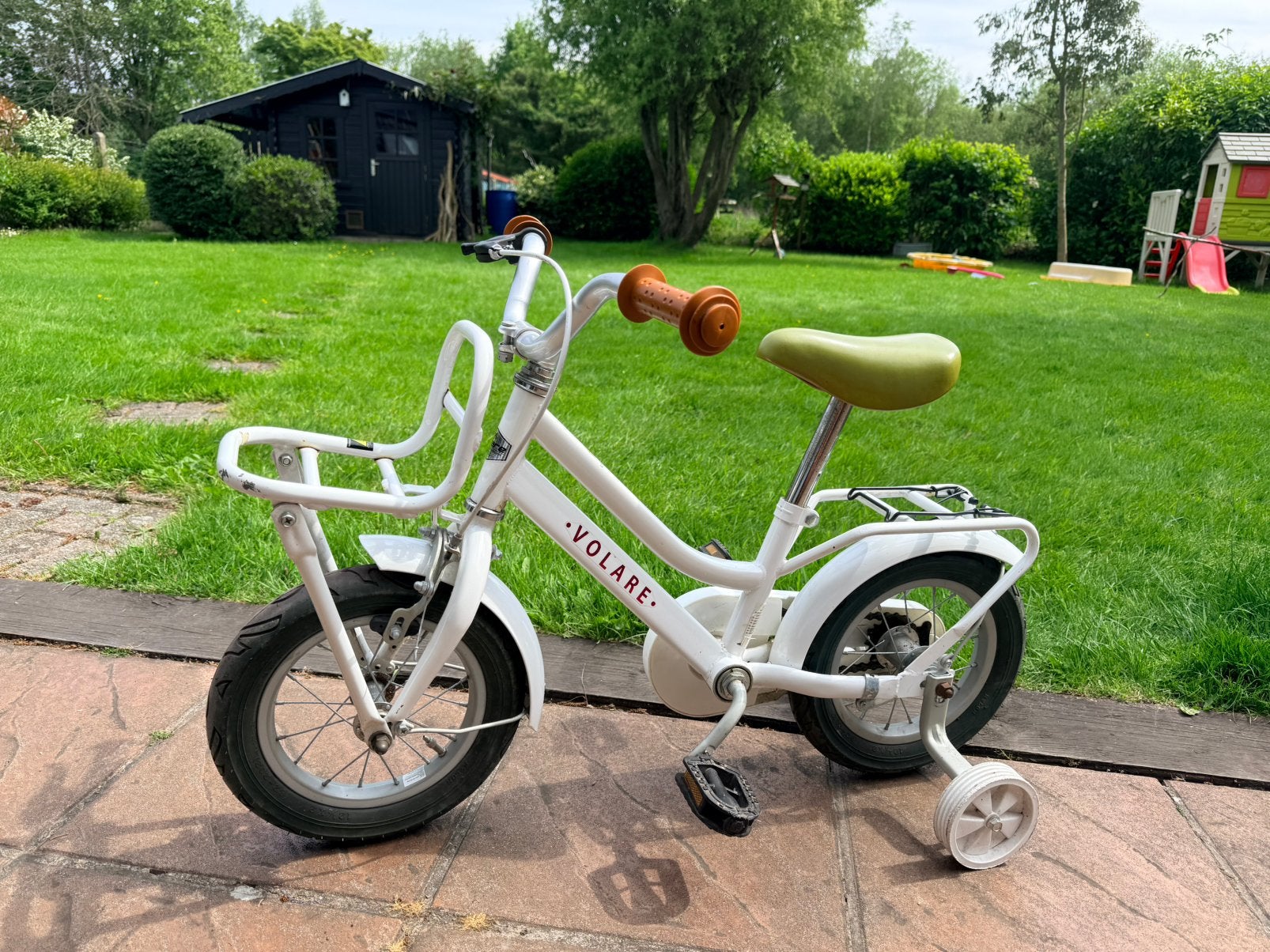 Kinder fiets, Fietsen en Brommers, Fietsen | Kinderfietsjes, Ophalen, Zo goed als nieuw, Terugtraprem
