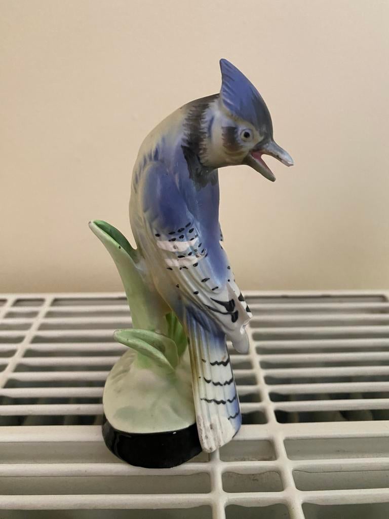 Mooi klein porseleinen vogeltje in uitstekende staat, Ophalen of Verzenden, Zo goed als nieuw