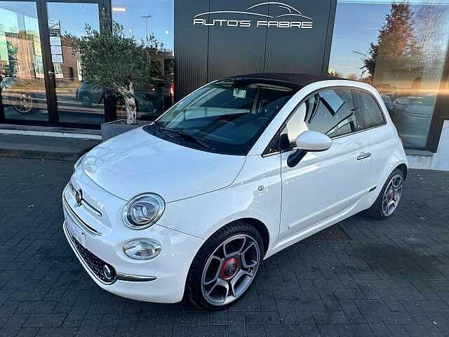 Fiat 500C 1.0i Cabrio Leder Airco Abarth Alu 16' 20000km, Autos, 1242 cm³, Achat, 50 kW, Euro 6