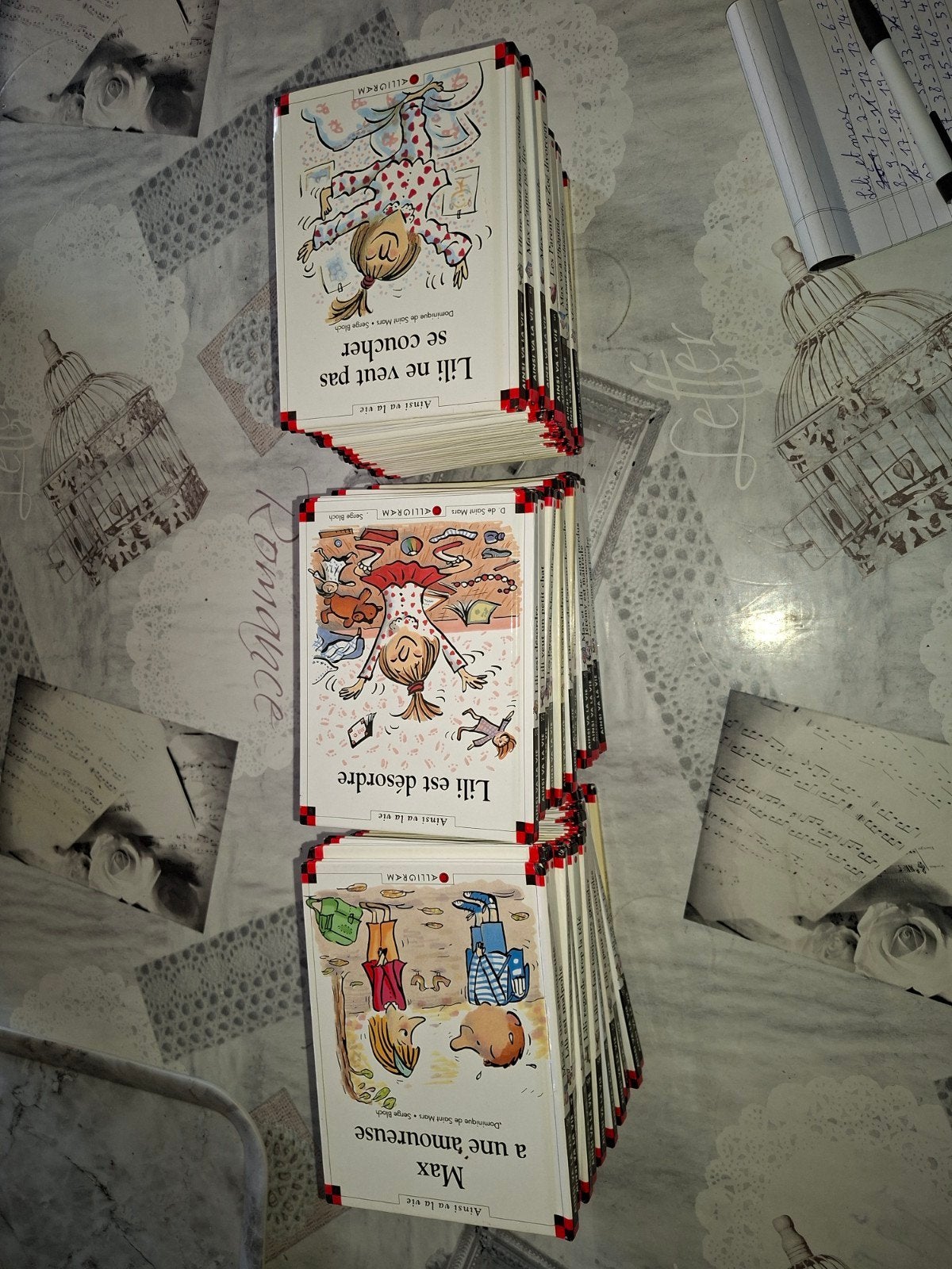 livres max et lili, Enlèvement