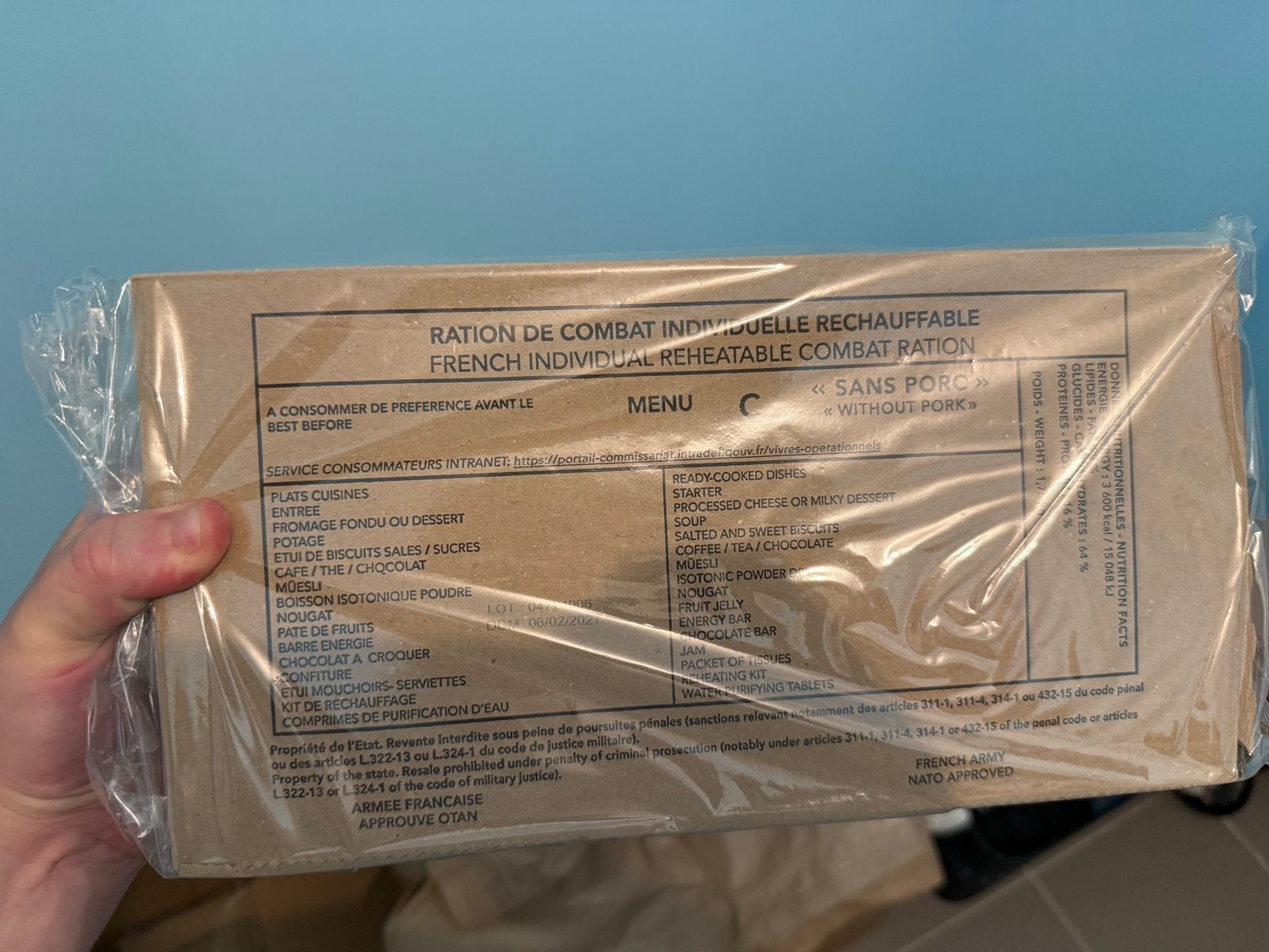 Ration militaire, Verzamelen, Militaria | Algemeen, Ophalen