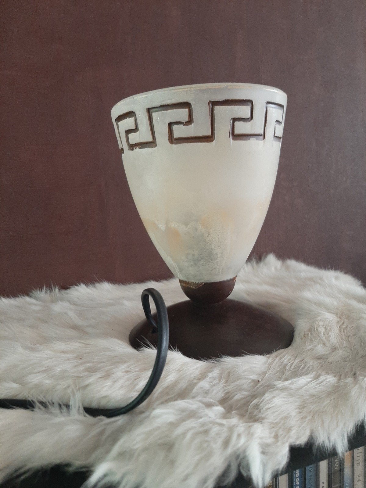 vintage lamp, Ophalen of Verzenden