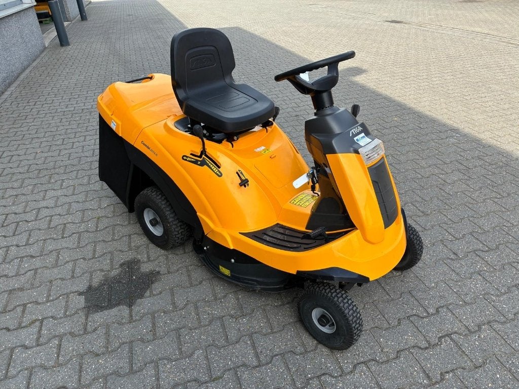 Stiga Combi 2072 H zitmaaier met opvang, Ophalen, Benzine, Stiga, Zo goed als nieuw