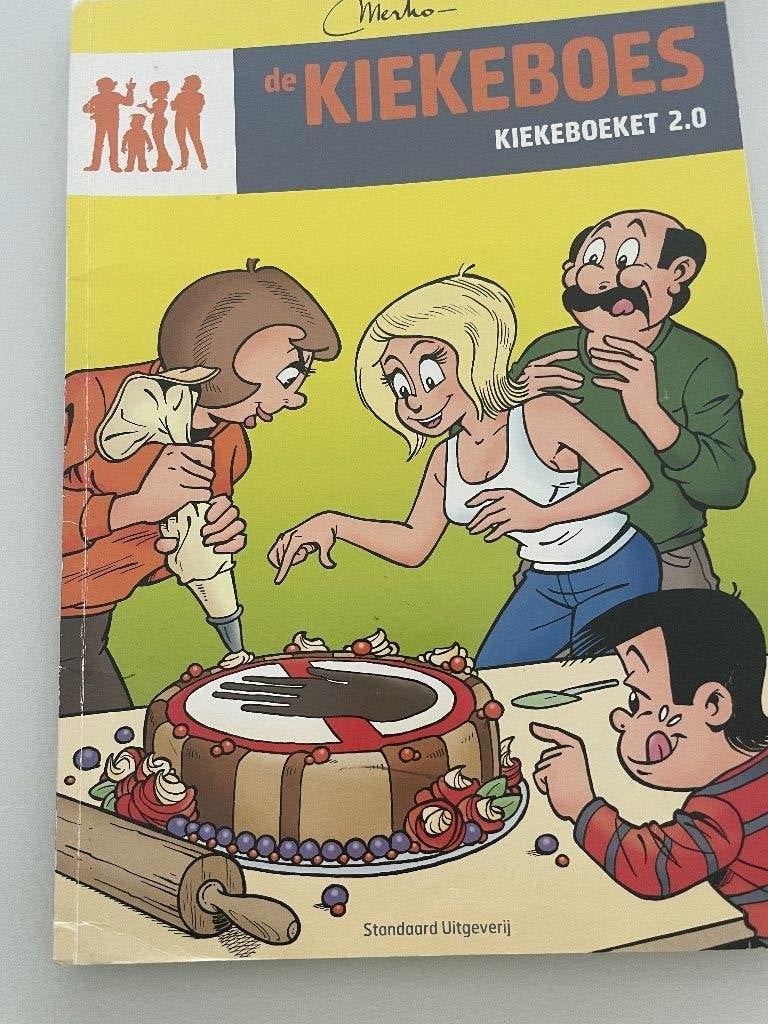 strips kiekeboe, Gelezen, Ophalen of Verzenden, Meerdere stripboeken, MERHO
