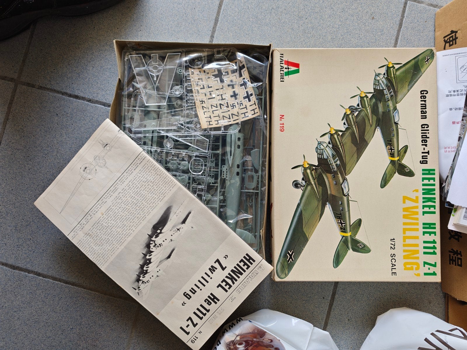 Airfix, italeri lot model bouw, zwilling nieuw, fairey Anson, Hobby en Vrije tijd, 1:72 tot 1:144, Italeri, Ophalen of Verzenden