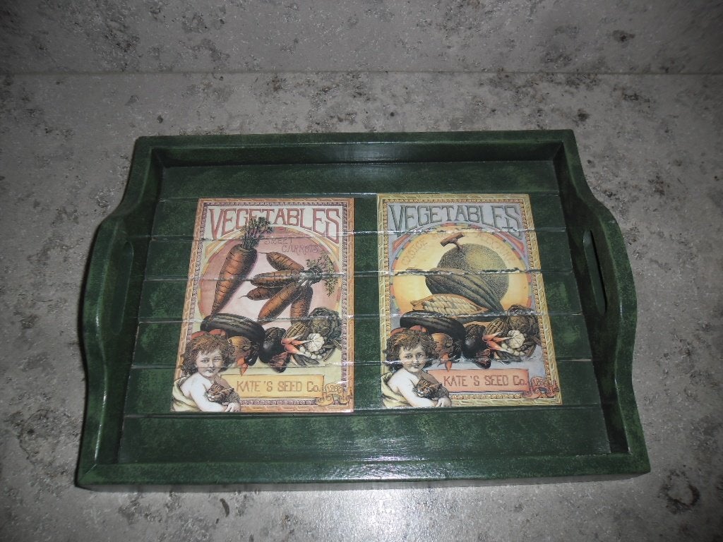 Nieuw houten dienblad, Nieuw, Ophalen of Verzenden, Dienblad, Rechthoekig