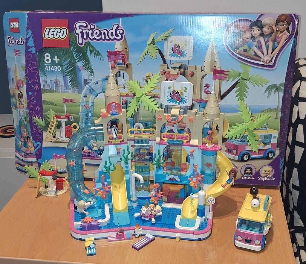 Lego friends Zomer waterpark 41430, Kinderen en Baby's, Ophalen, Lego, Friends, Zo goed als nieuw