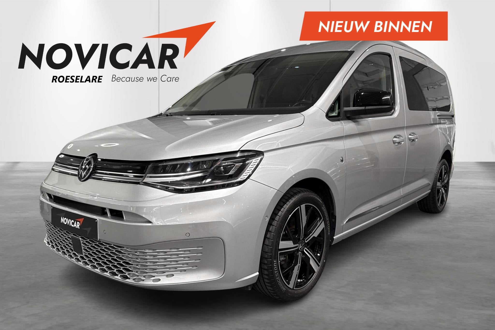 Volkswagen Caddy Maxi 2.0 TDI 90 kW Manueel Maxi Style 7 PLA, Autos, Volkswagen, Argent ou Gris, 7 places, 5 portes, Diesel