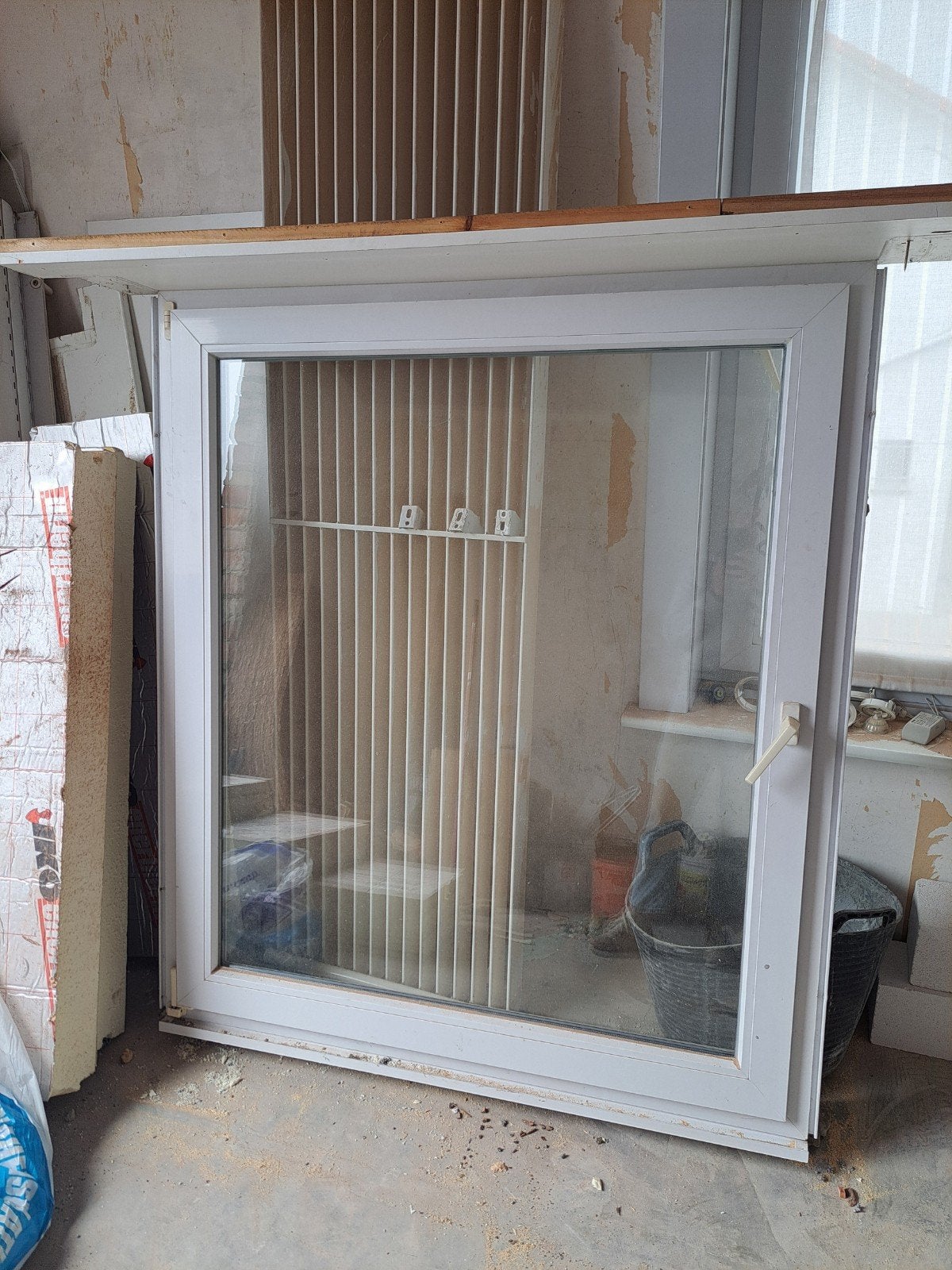raam pvc, Kunststof, Raamkozijn, Zo goed als nieuw, 75 tot 150 cm