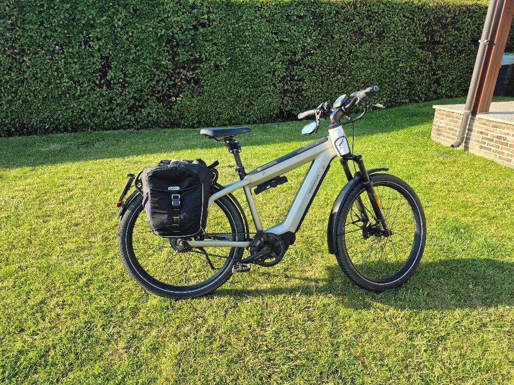 Riese & Muller elektrische fiets supercharger2 GT vario HS, Fietsen en Brommers, Elektrische fietsen, Gebruikt, 47 tot 51 cm, 50 km per accu of meer