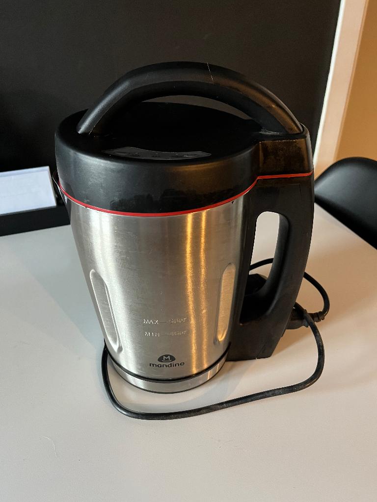 Soepmaker, 2 tot 3 liter, Ophalen, Zo goed als nieuw, 2 snelheden