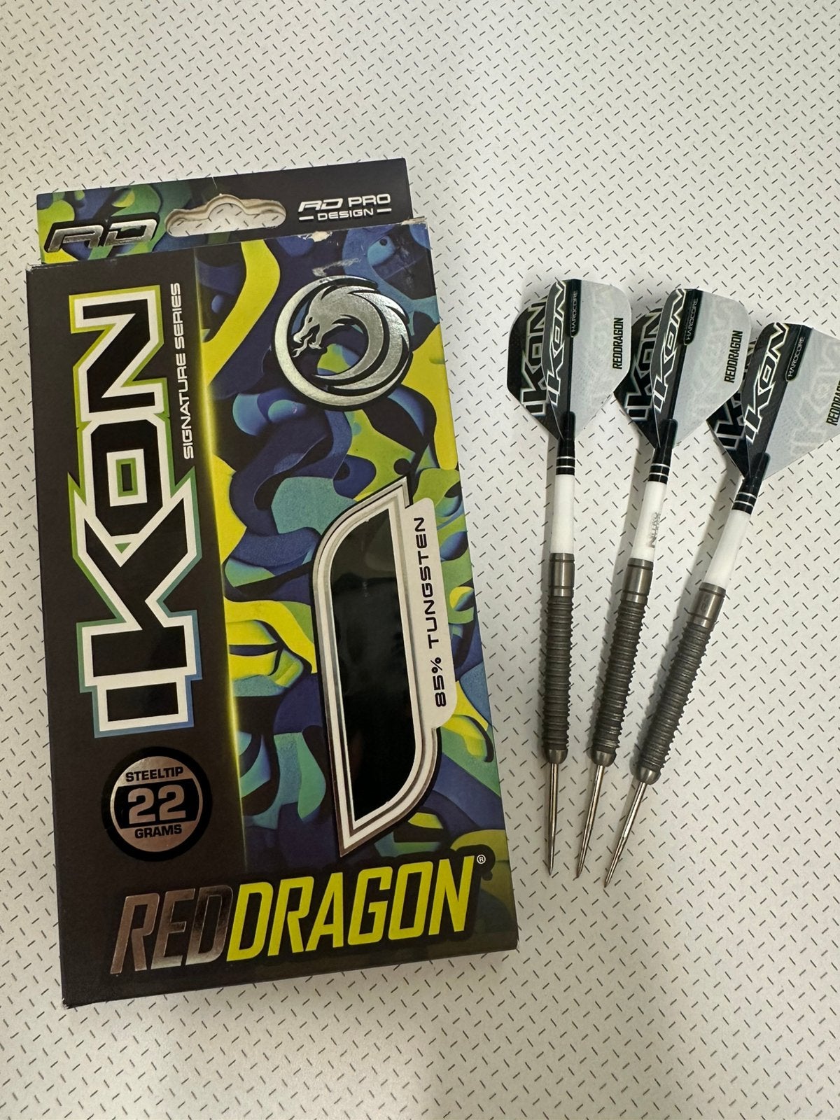 Dartspijlen ikon 22 gram, Enlèvement, Comme neuf