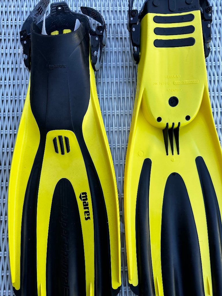 Duikvliezen Mares, Sports nautiques & Bateaux, Enlèvement ou Envoi, Comme neuf, Palmes de natation ou de plongée