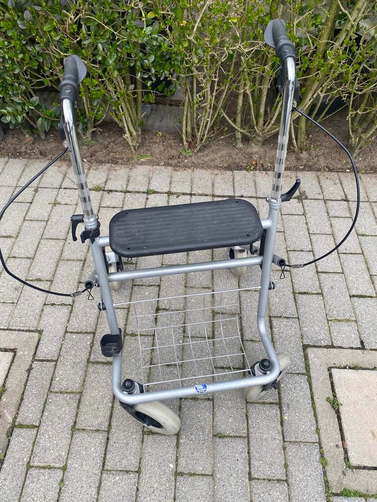 Degelijke Vermeiren Rollator – Verstelbaar & Inklapbaar, Diversen, Rollators, Gebruikt, Ophalen