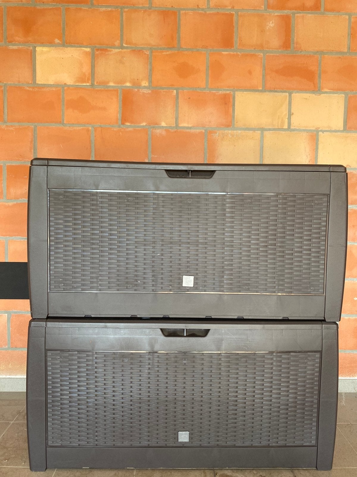 Prosperplast Rato Plus Opbergbox (2x) - antraciet, Ophalen, Zo goed als nieuw, Kunststof