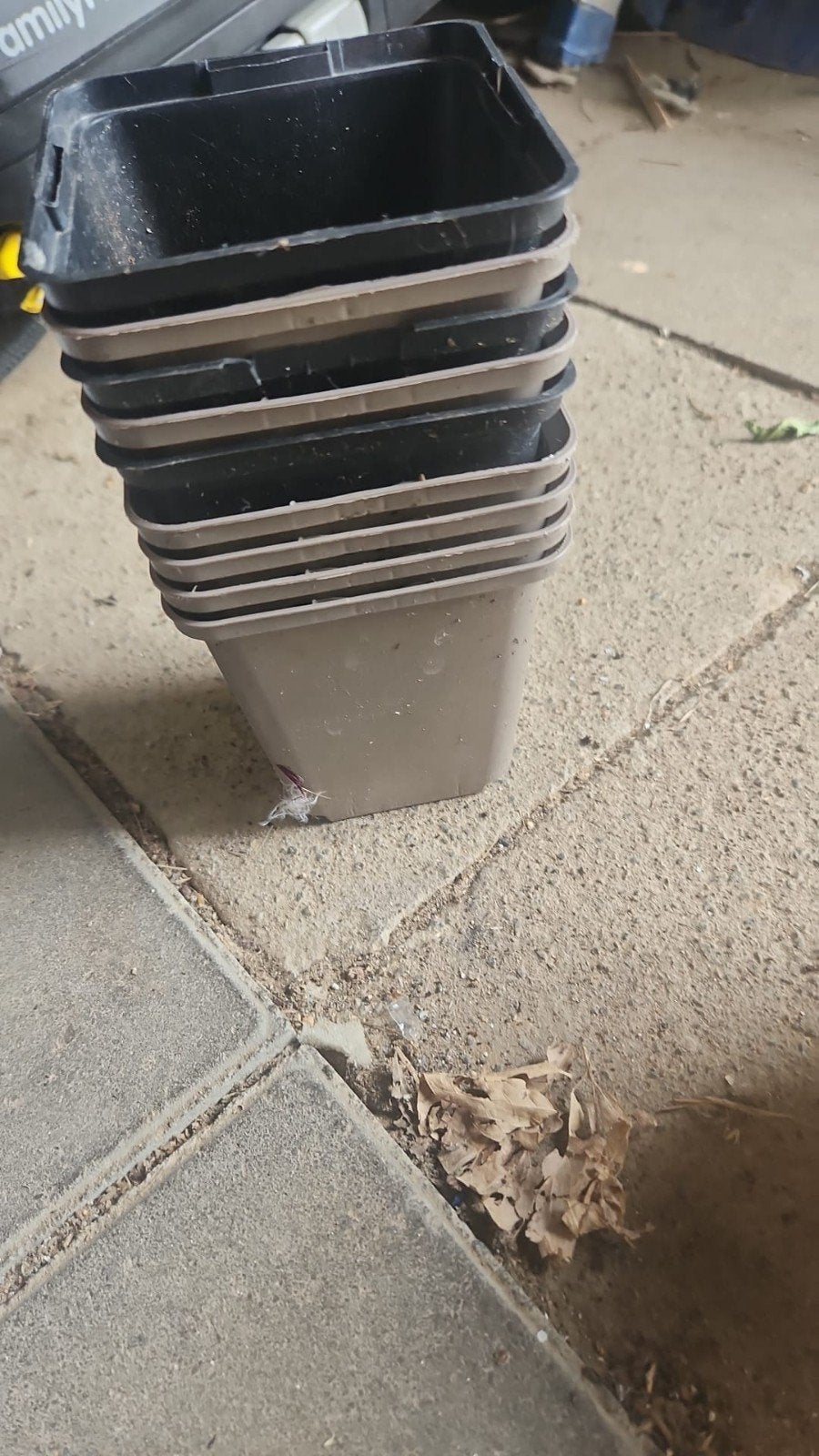 plastieken bloempotten, Tuin en Terras, Ophalen