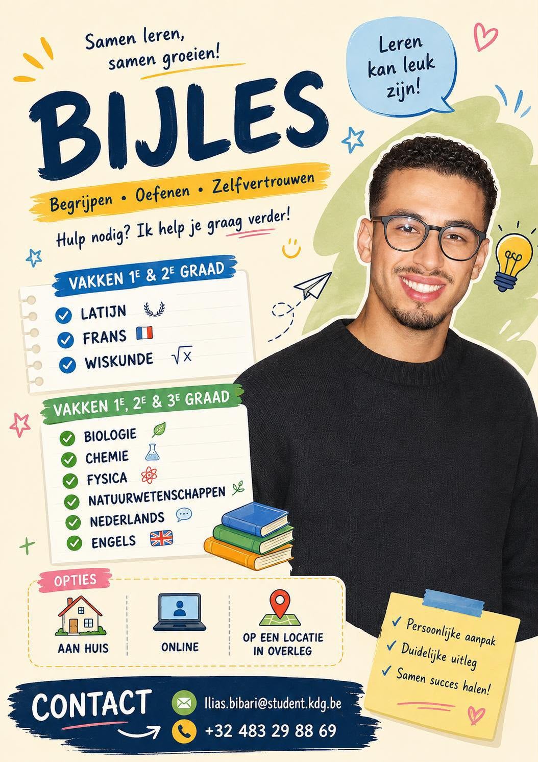 Bijles Wiskunde, Talen & Wetenschappen, Privéles, Bijles