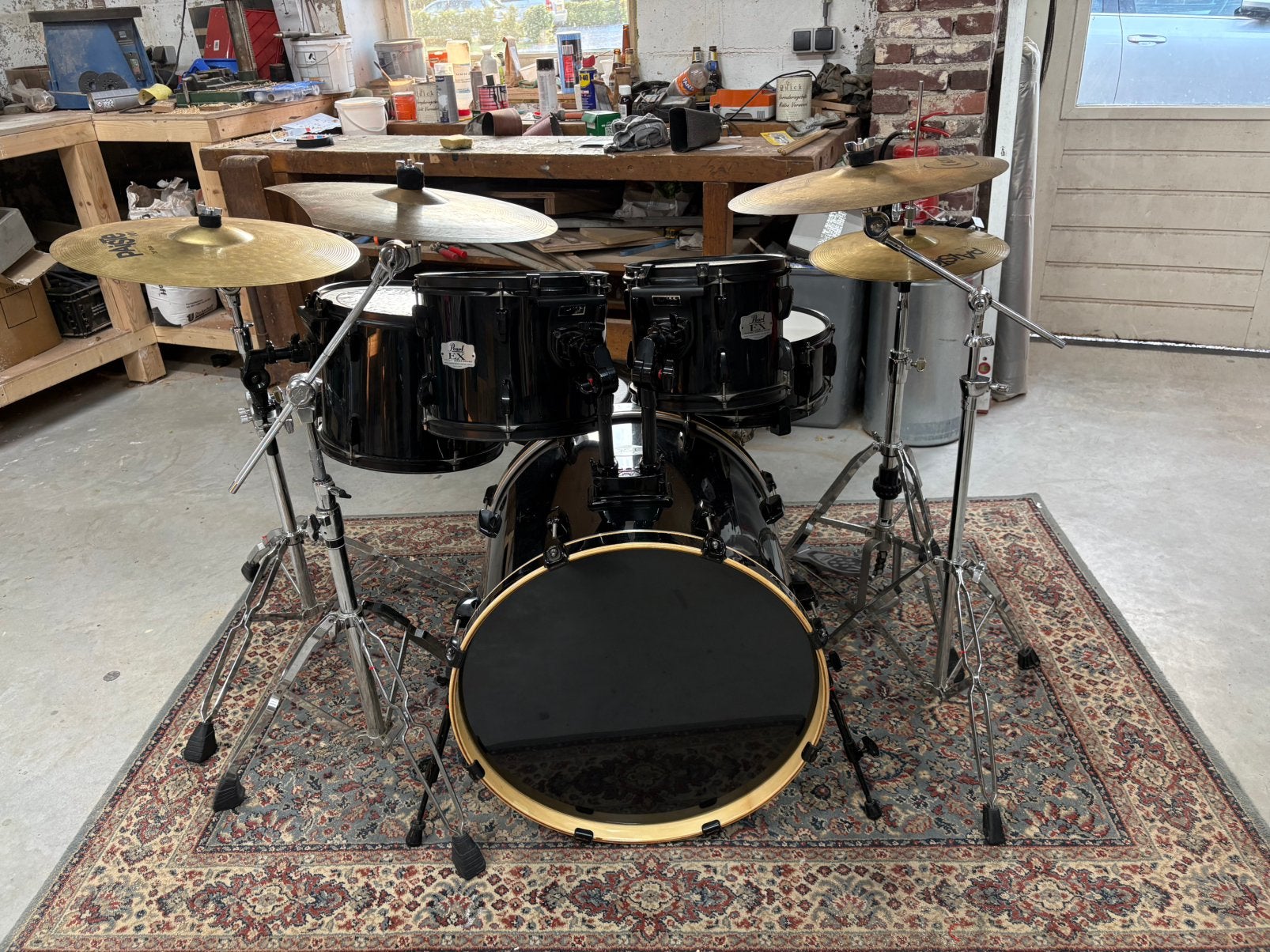 LET OP! Budel (Nederland) zeer nette pearl EX export!, Musique & Instruments, Enlèvement, Comme neuf, Pearl