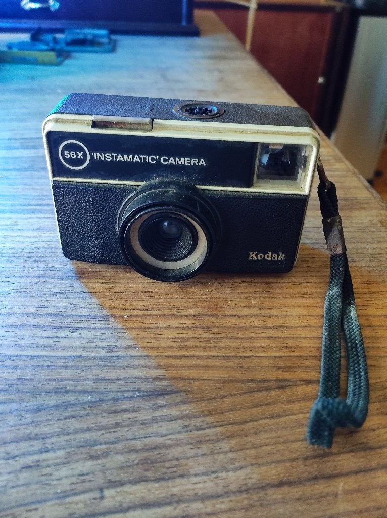 Appareil photo Kodak instamatic 56 X, Enlèvement, 1960 à 1980, Appareils photo