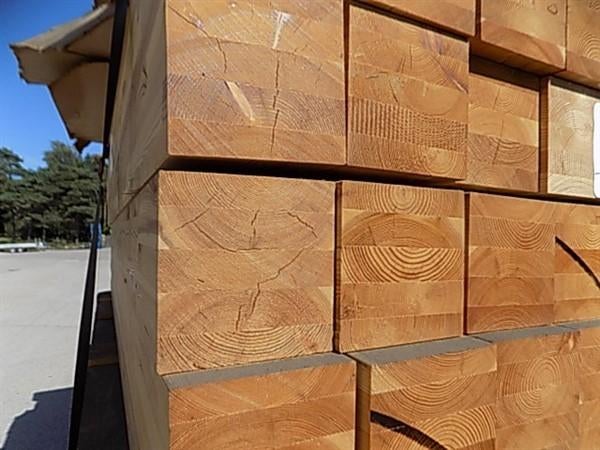 Vierkante geschaafde palen, Ophalen, Nieuw, 180 tot 250 cm, Palen