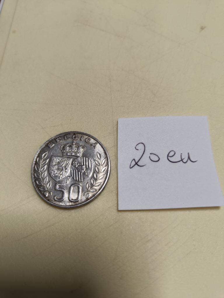 Zilver munt 1960 Boudewijn en Fabiola 40 fr, Enlèvement, Argent, Argent