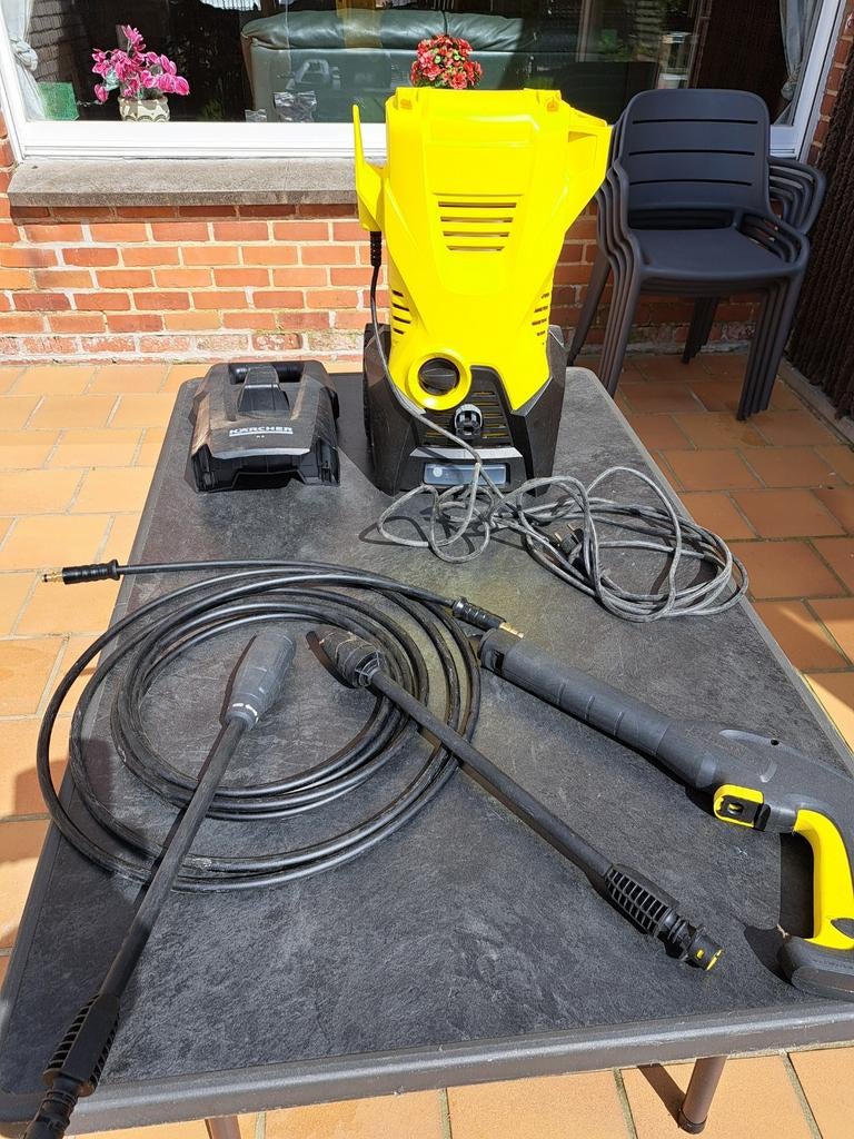 Karcher hogedrukreiniger., Tuin en Terras, Hogedrukreinigers, Ophalen, Zo goed als nieuw