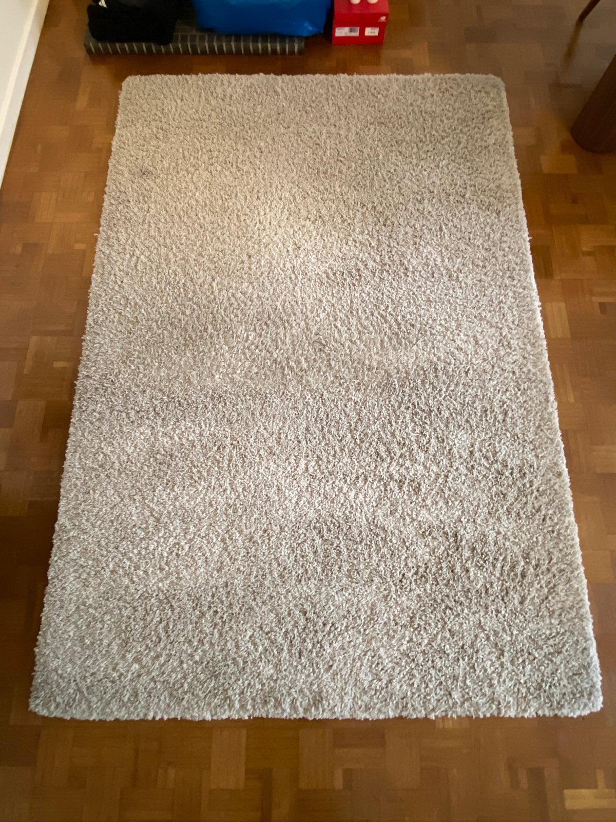Lichtgrijs tapijt 240x160, Huis en Inrichting, Ophalen, Zo goed als nieuw