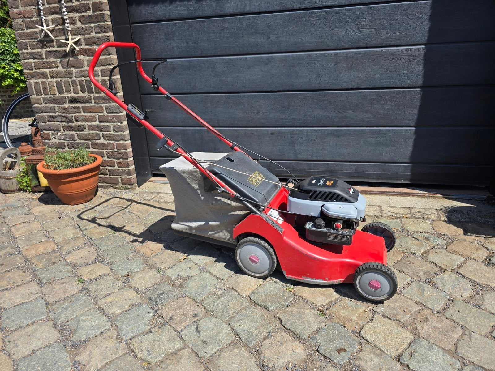 Motec benzine grasmaaier 40 cm – Perfecte staat, Tuin en Terras, Ophalen
