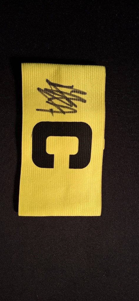 Aanvoerdersband met handtekening; Bram Nuytinck # Anderlecht, Ophalen of Verzenden, Nieuw, Overige typen