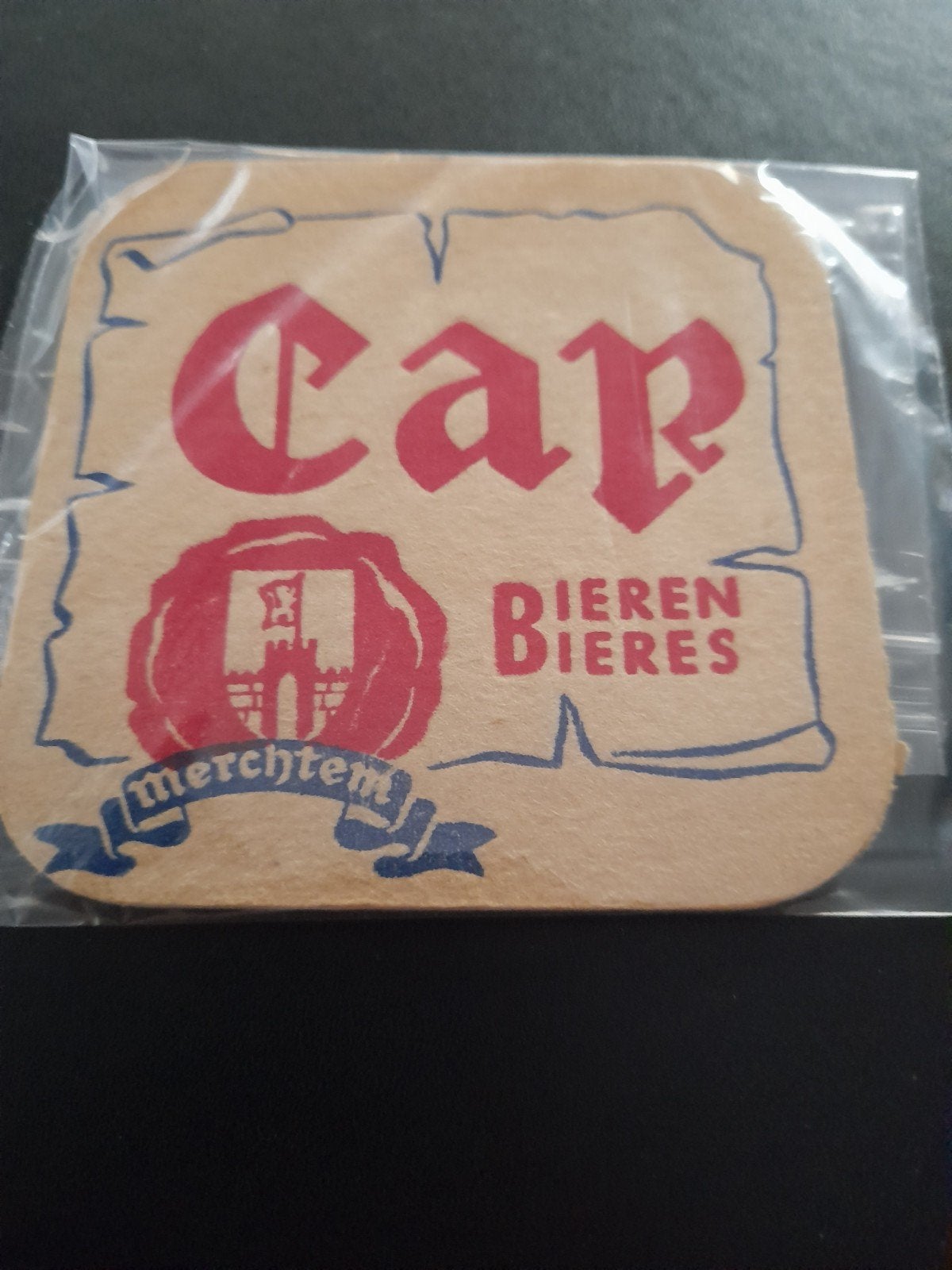 bierviltje cap bieren merchtem, Ophalen of Verzenden