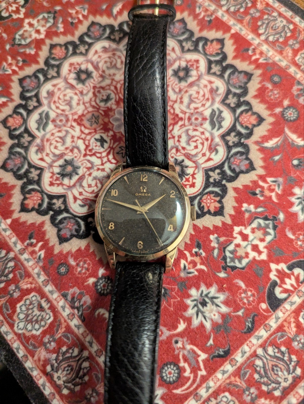1952 Omega calatrava, Handtassen en Accessoires, Horloges | Heren, Ophalen of Verzenden, Omega