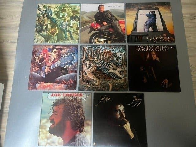 Acht pop lps, Cd's en Dvd's, Ophalen of Verzenden, Zo goed als nieuw, Pop