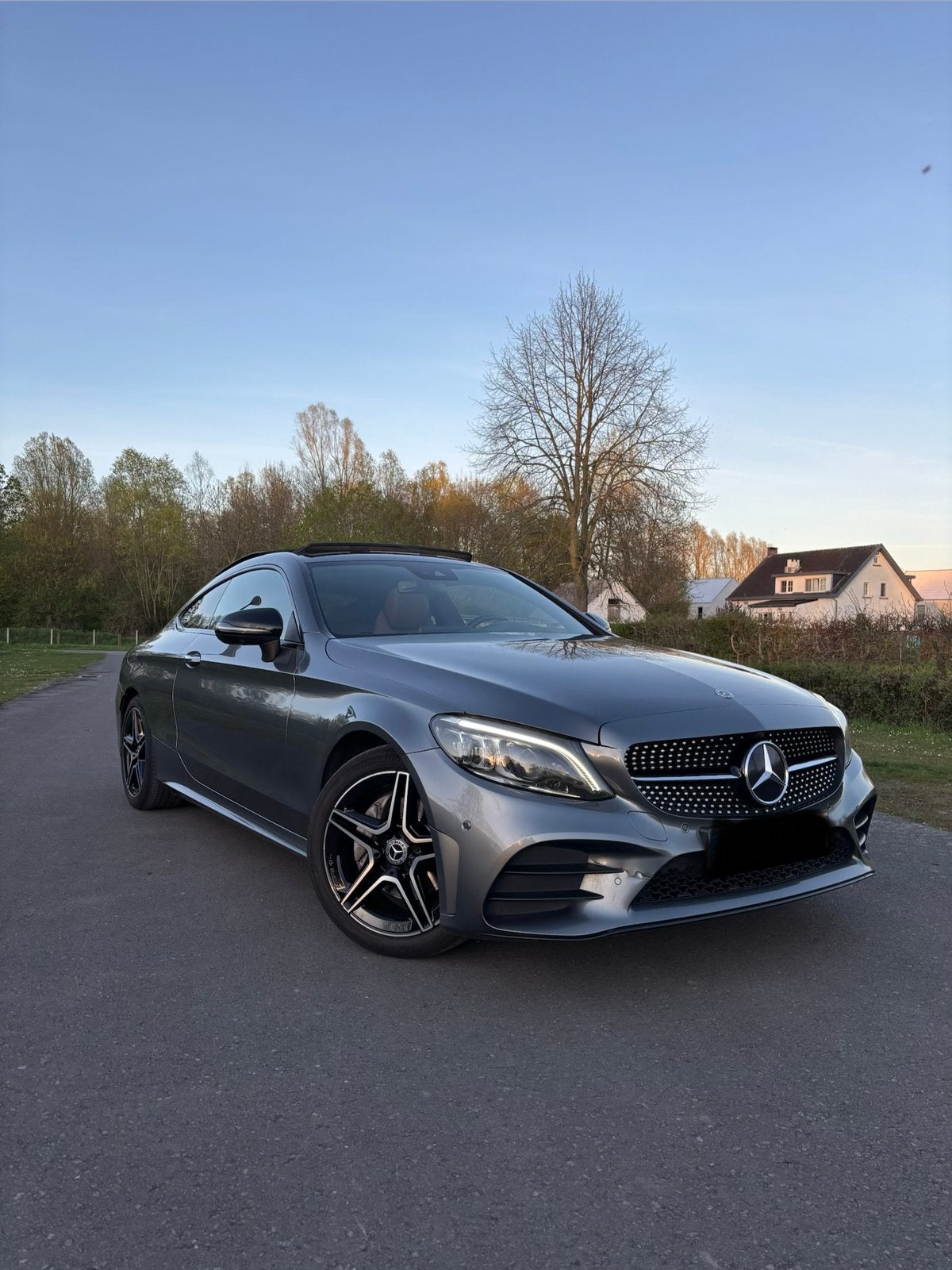 Mercedes c220 Coupe FACELIFT, Auto's, Mercedes-Benz, Automaat, Euro 6, Leder, Lichtsensor