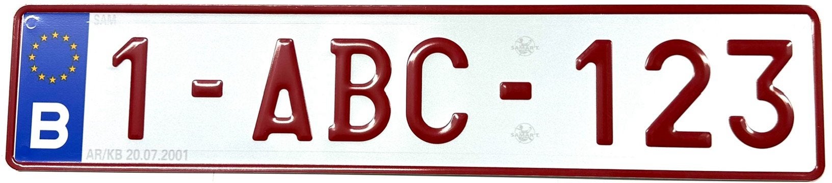 Belgisch kenteken, ., Nieuw, Ophalen of Verzenden, .