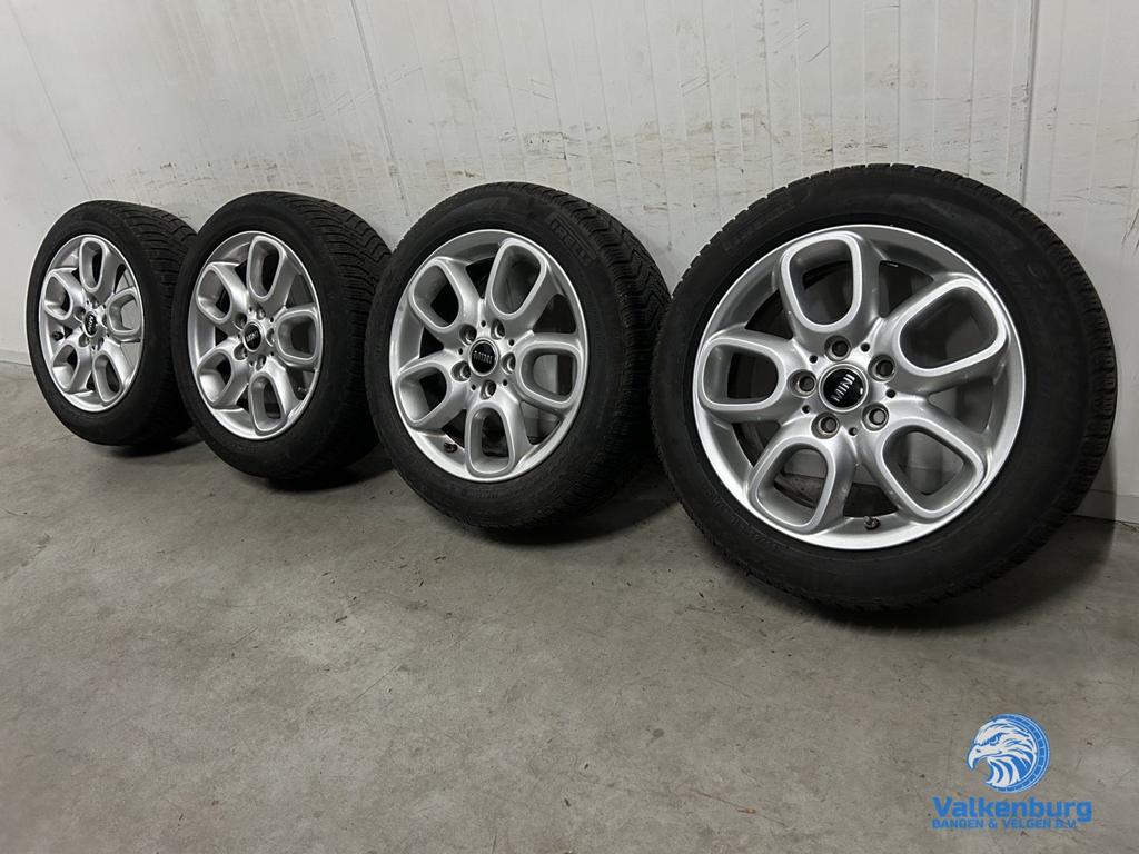 6mm! Originele Mini Cooper One SE F55 F56 F57 Style 494 16 i, Pneus et Jantes, Pneus hiver, 16 pouces, Véhicule de tourisme