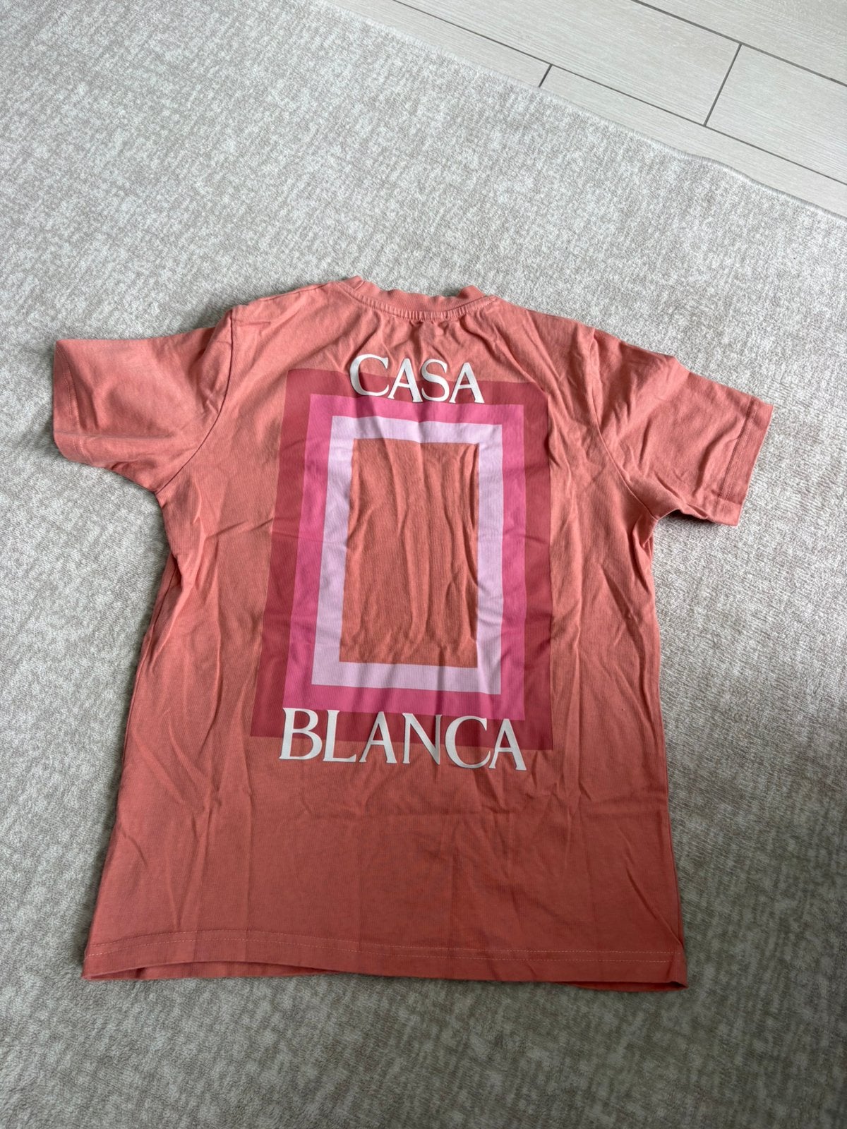 T-shirt Casablanca rose, Enlèvement, Comme neuf, Taille 48/50 (M), Rose